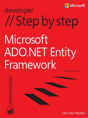 cover image of Microsoft ADO.NET Entity Framework Step by Step